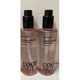 Victoria's Secret 2. Victoria’s Secret Pink Conditioning Body Oil Coconut . New. 8 Fl Oz