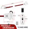 TMH 1 FT - 12 AWG SAE Connector Power Socket