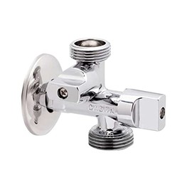 Combination Tap or Valve for Bidet Toilet 3 Way (1/2" x 3/8" x 3/4")