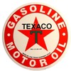 Signs 4 Fun SRTX4 Texaco Logo 12 inch Round Sign,