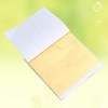 SEWACC Shiny Foil Craft Decoration 50pcs Nail Foil 8x8.5cm Leaf