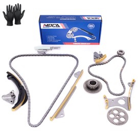 MOCA 4893695AA Timing Chain Kit Fit 18-24 for Jeep Wrangler 2.0L & 19-22 for Jeep Cherokee 2.0L & 22-24 for Jeep Grand Cherokee 2.0L & 2023- on Jeep Compass 2.0L