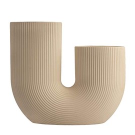 Storefactory Vase STRAVALLA beige 24x7x21cm