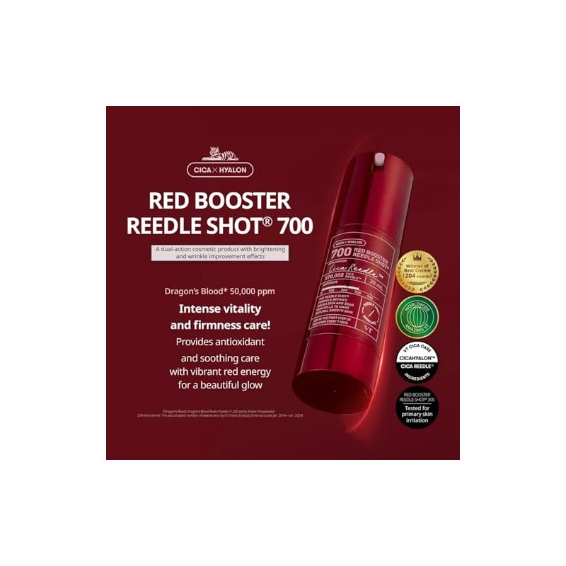 VT COSMETICS Red Booster Reedle Shot Serum 700 30ml -