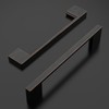 Amerdeco 10 Pack Oil Rubbed Bronze Cabinet Pulls 5 Inch(128MM)