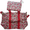Cath Kidston Red Ditsy Foldaway Overnight Bag