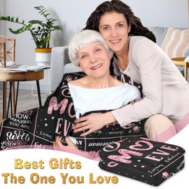 Ownxhbc Mothers Day for Mom, Gifts for Mom, Mom Gifts, Birthday Gifts for Mom, Mom Birthday Gifts, Mom Gift from Daughter Son, Best Mom Gifts for Christmas Valentine's Day, Mom Blanket 60"x 50"