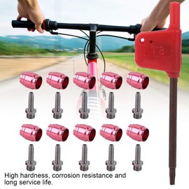 Tbest Oil Needle Set, Bicycle Bike Hydraulic Disc Brake Oil Needle Olive Head Olive Set for SRAM StealthamaJig Brake Quick‑Connect Quick‑Install Oil Tube