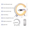 Ruliswong 4 En 1 Cargador Inalámbrico Bocina Luz Nocturna Despertador