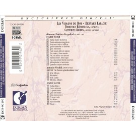 BERNARD LABADIE / LES VIOLONS DU ROY PERGOLESI: STABAT MATER; VIVALDI: MOTET "IN