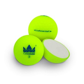 Craftsman Golf Matte Green Balls 2-Dozen 24pcs Double Layer Two-Piece-Ball