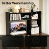 Desktop Bookshelf, 43”Adjustable Office Desktop Organizer Shelf, Countertop Storage Hutch