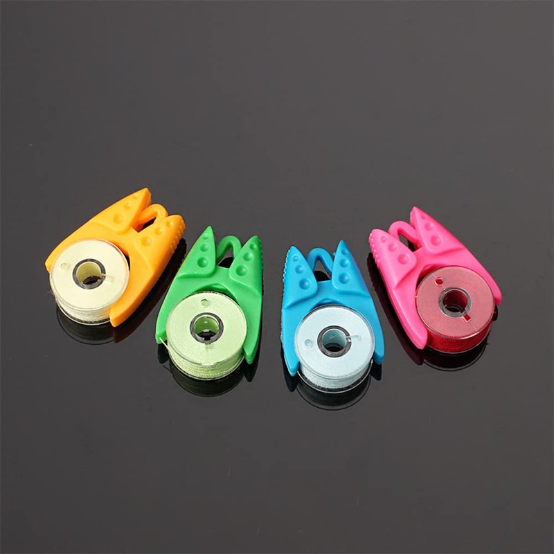 CENPEK 12 Pieces Bobbin Holder/Clamp Thread Control Clamp Organizer Holder