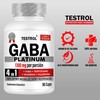 TESTROL. Gaba Platinum 4 EN 1 con 750mg Gaba, 300mg