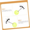 CORHAD 100pcs Shaped Space Beans Rubber Stops Durable Float Stoppers