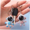 Didiseaon Cartoon Keychain 10pcs Key Chain Pendeltons for Women Miniature