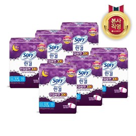 Sophie Hangyeol Overnight 10P x 6 / 쏘피 한결 오버나이트 10P x 6개