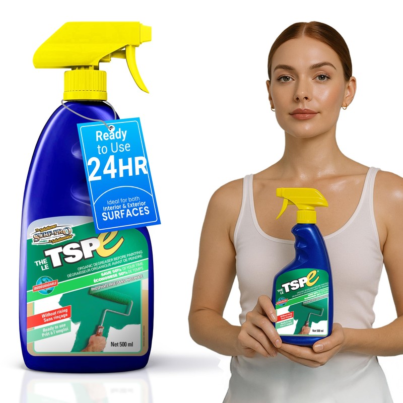 TSPE Cleaner Spray – 500ml Eco-Friendly No-Rinse Degreaser for Walls,