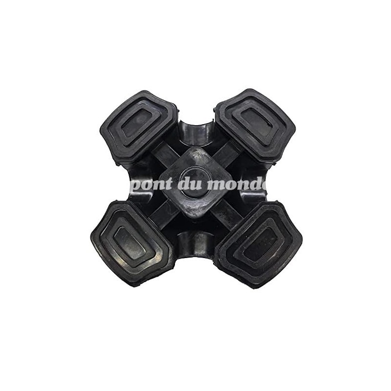 (pont du monde) Rubber Cane Tip Stick Stick Nursing Stable