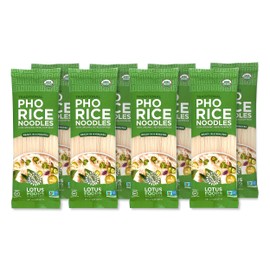 Lotus Foods Organic Traditional Pho Rice Noodles, 8 Count