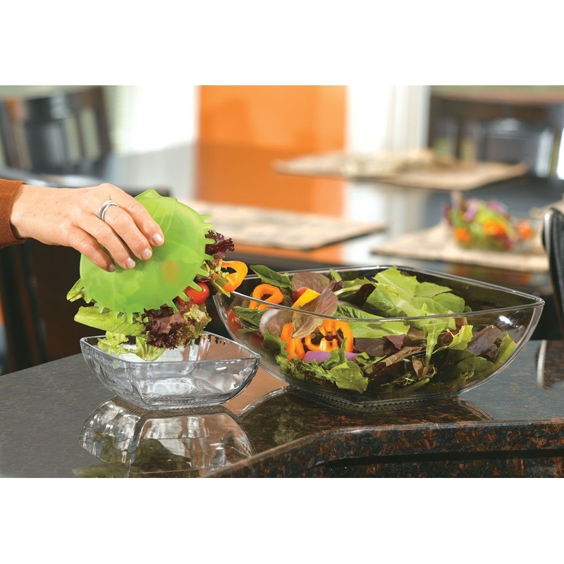 Snapi - The Single Handed Salad Server - Kiwi (Green)
