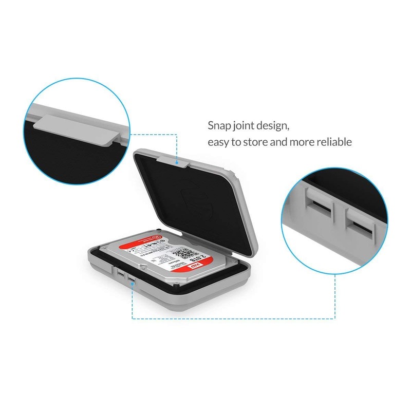 ORICO External Hard Drive Case for 3.5 Inch HDD/SSD 5