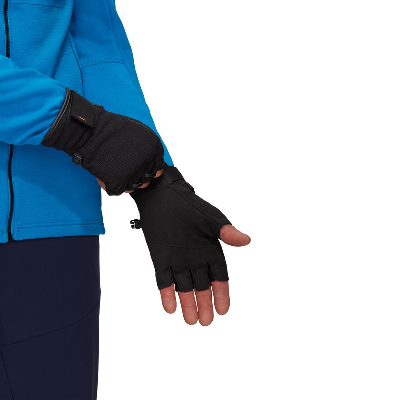 Mammut Pordoi Gloves, Men's, Black, S, Black