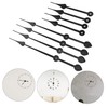 Veemoon 4pcs Wall Clock Extra Long Hands Extra Long Clock