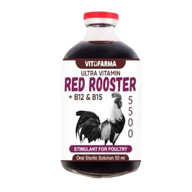 VITOFARMA B12 5500 20ml Restorative Muscle Mass Optimal Weight Training Support Booster for Rooster - Suplemento para Gallos b12 20 ml (50 ml)
