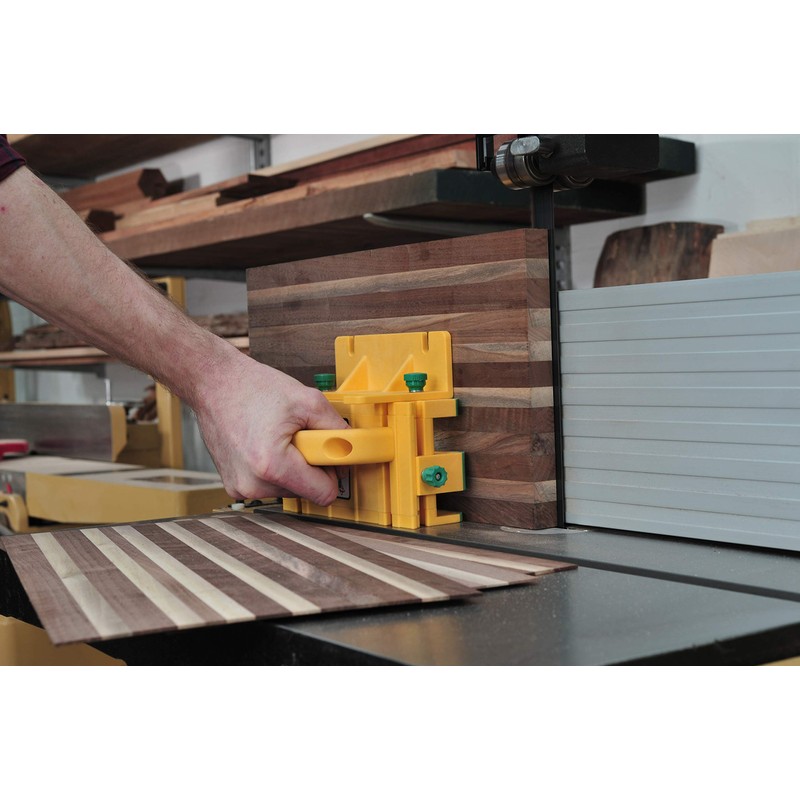 MICROJIG GRR-RIPPER GR-100+GRP-11G 3D Pushblock With A 1/8" Leg Table