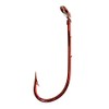 Tru Turn Snelled Baitholder Hook (Bleeding Red, 2)