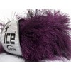 Grape Purple Extra Long Eyelash Yarn Ice Luxurious Fun Fur 50gr 38yds