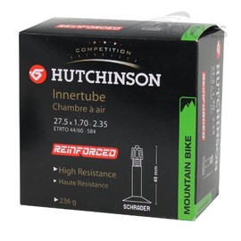 HUTCHINSON - Inner Tube - Mountain Bike - Reinforced - Resistance and Puncture Proof - Schrad Valve - Thickness 1.2mm - 48mm - 27.5 x 2.30 - 2.85