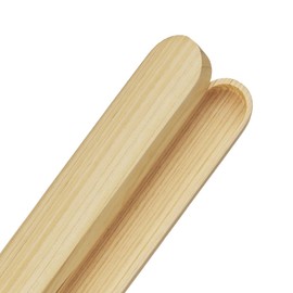 Alphax AP-913207 Chopsticks Case, Wooden, 10.2 inches (26 cm), Hollow Out Chopsticks Case, Large, Hinoki