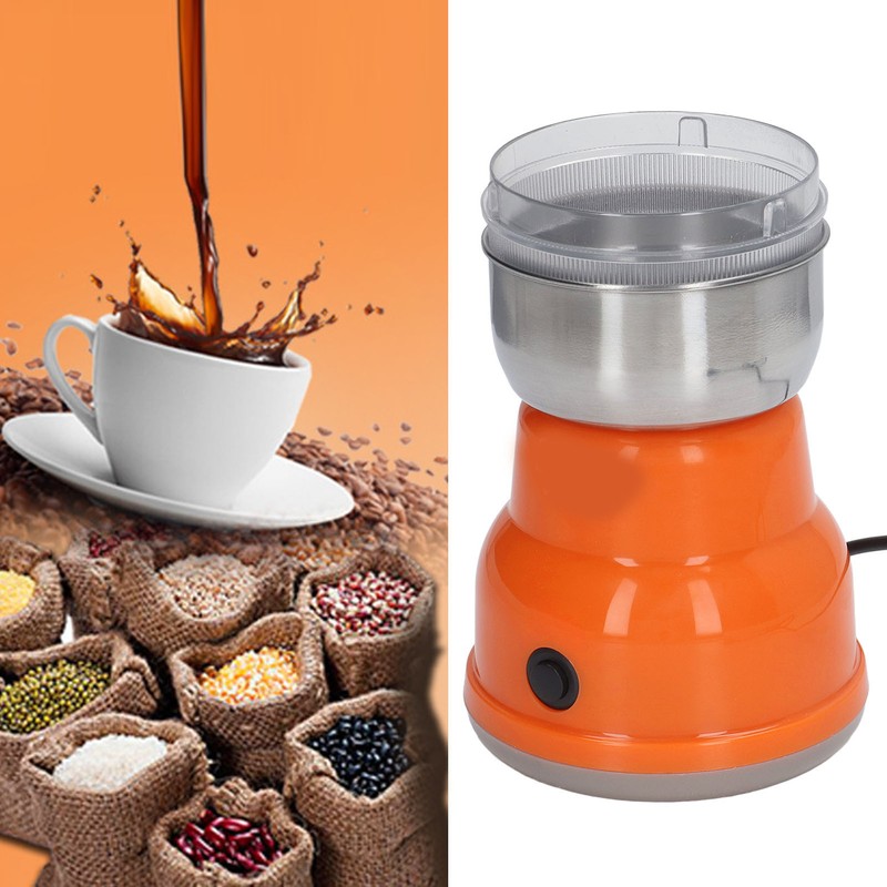 Electric Coffee Grinder 300W Stainless Steel Blade Grinding Coffee Beans