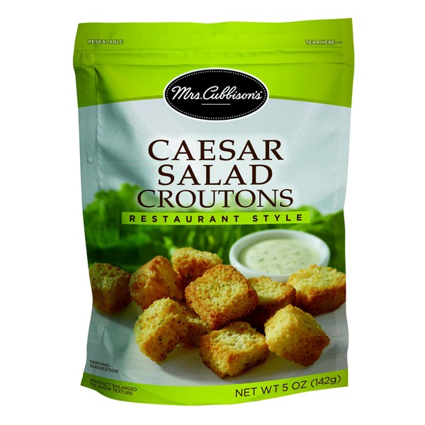 Mrs. Cubbison's Croutons, Caesar Salad, 5 Ounce (Pack of 9)