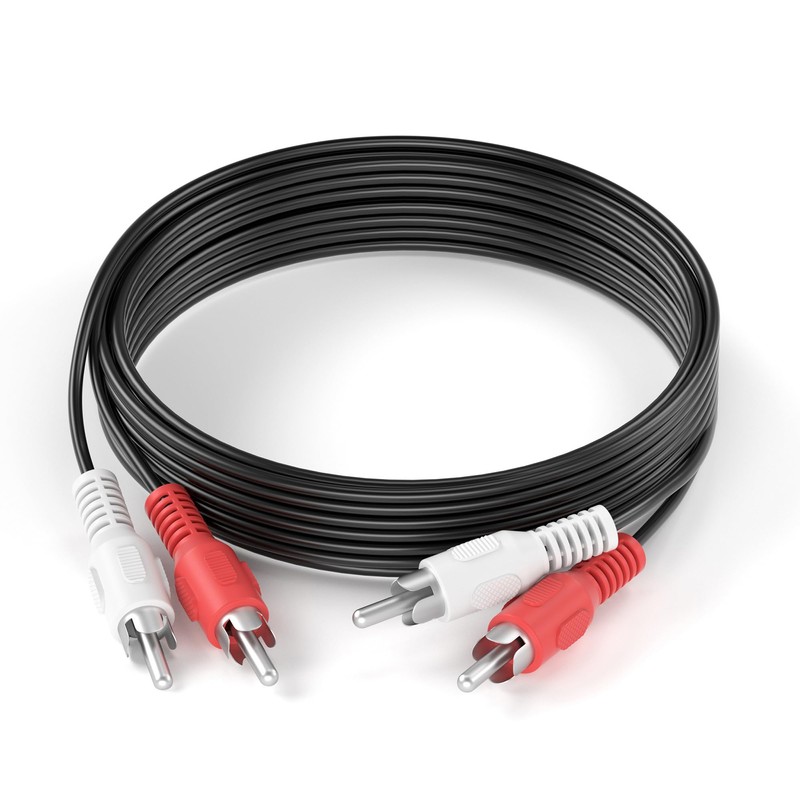 JAMEGA - 0.5 m RCA Audio Cable Stereo 3.5 mm