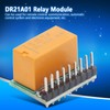 Double‑Pole Double‑Throw Relay Module, DPDT Ultra-Small Automatically Adjust Relay Board