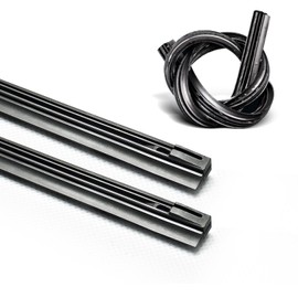 ASLAM Wiper Blade Refills 28" 8mm for Conventional Frame Windshield Wipers(Set of 2)