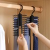 Tie Rack,Pack Tie and Belt Hanger for Wardrobe,Tie Rack Tie