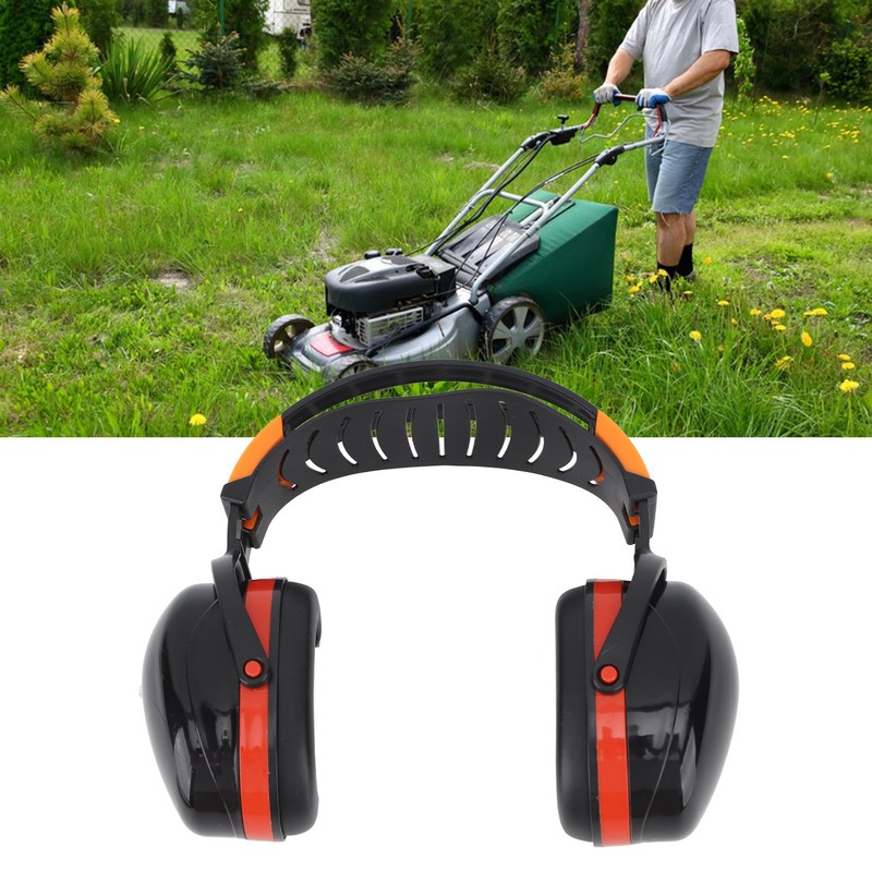 Noise Reduction Earmuffs Foldable Lightweight Hearing Protection Safety Over Head
