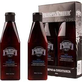 American Barber Anti Dandruff Shampoo and Conditioner Duo Pack, 2 count