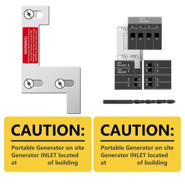 SHENYUN US Generator Interlock Kit Compatible with ITE,Gould and murray 150 or 200Amp Panel,1 1/4 Inch Spacing Between Main Circuit Breaker and Generator Circuit Breaker,for Siemens 150Amp Panel