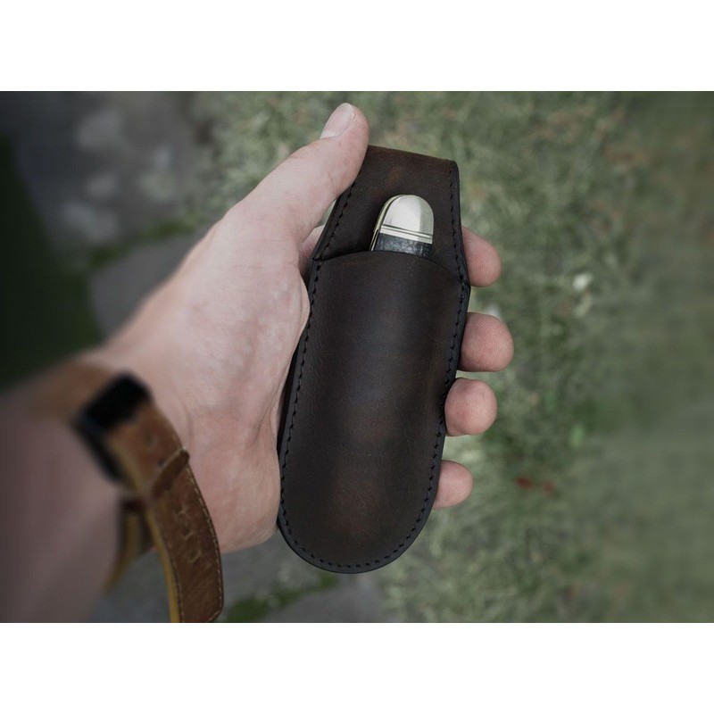 Böker Manufaktur Solingen Magnetic Pouch Brown Small