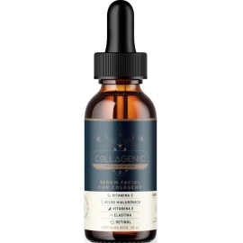 Serum Facial con Vitamina C Collagenic Suero Facial Adicionado con Vitamina C, Vitamina E, Acido Hialuronico y Retinol                                