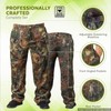 TrailCrest by Treel Highland Timber Open Bottom Lounge Hunting Sweatpants,
