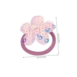 Kichvoe 10pcs Dog Rubber Hair Ties Elastic Puppy Hair Accessories for Grooming for Pet Parties Holiday Decorations