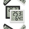 Digital Thermometer Hygrometer Ultra Thin 3.1 Inch Large Screen Electronic