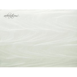 rackcrafts.com Non Woven Fabric Ruffled Crinkle Fluffy Gift Wrap Stuffing Decor Rolls (White)