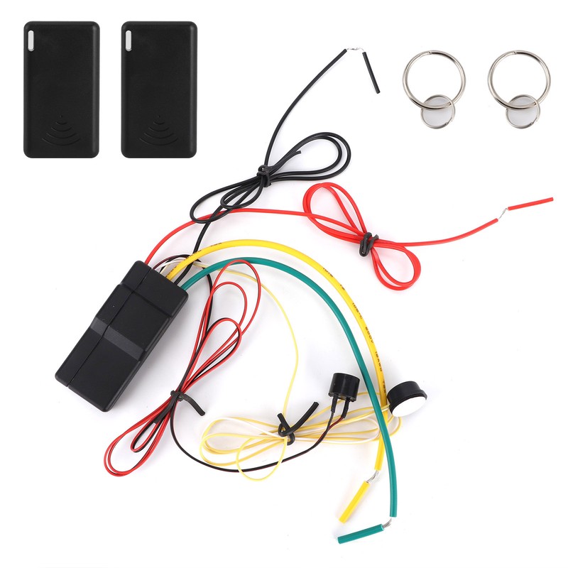 2.4GHZ Engine Immobilizer Anti Hijacking Alarm System Intelligent Circuit Cut